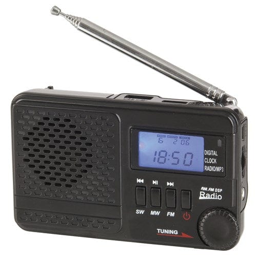 Local Kiwi Deals Electronics Digitech AM/FM/SW Rechargeable Radio with MP3