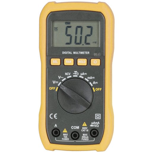 Local Kiwi Deals Electronics Economy Autorange Multimeter with Non-Contact Voltage Sensor