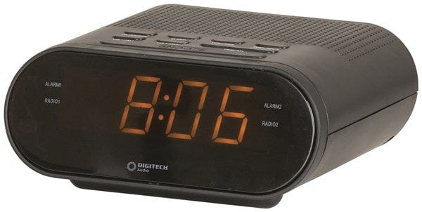 Local Kiwi Deals Electronics Digitech LED Clock with AM/FM Radio