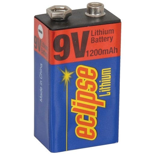 Local Kiwi Deals Electronics Eclipse Lithium 9V Battery (1200mAh)