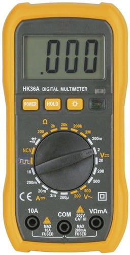 Local Kiwi Deals Electronics Economy CatIII Multimeter with Non-Contact Voltage Sensor