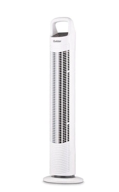 Local Kiwi Deals Electronics GOLDAIR Tower Fan With Remote 81cm