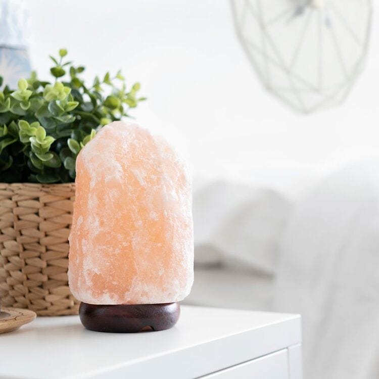 Local Kiwi Deals Electronics Milano Led Salt Crystal Lamp Dark Base