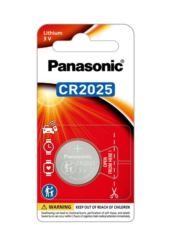 Local Kiwi Deals Electronics Panasonic CR2025 Lithium Battery