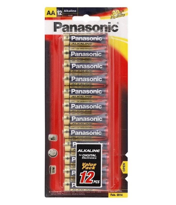 Local Kiwi Deals Electronics Panasonic LR6T/12B Battery AA 12 Pack