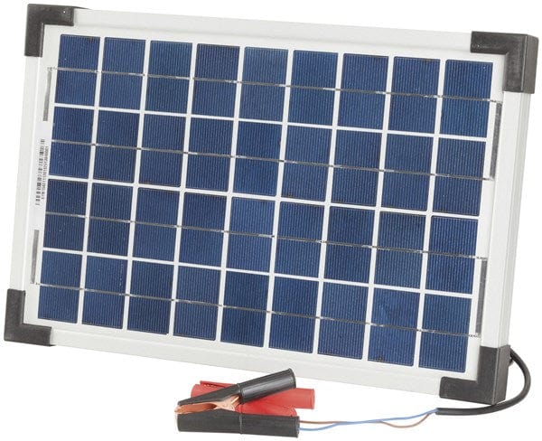 Local Kiwi Deals Electronics POWERTECH 12V 10W Solar Panel with Clips