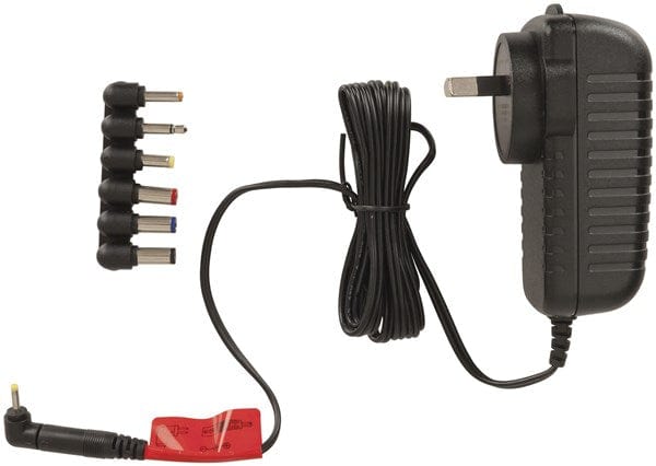 Local Kiwi Deals Electronics POWERTECH 12V DC 2.5A Power Supply 7DC Plugs