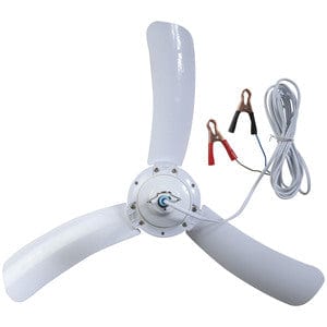 Local Kiwi Deals Electronics Rovin 12V Portable Ceiling Fan with Clips