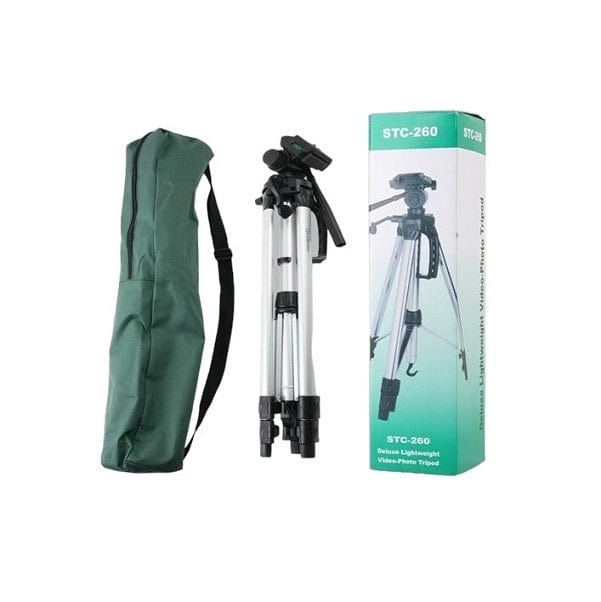 Local Kiwi Deals Electronics STC-260 DELUXE LIGHTWEIGHT VIDEO-PHOTO TRIPOD