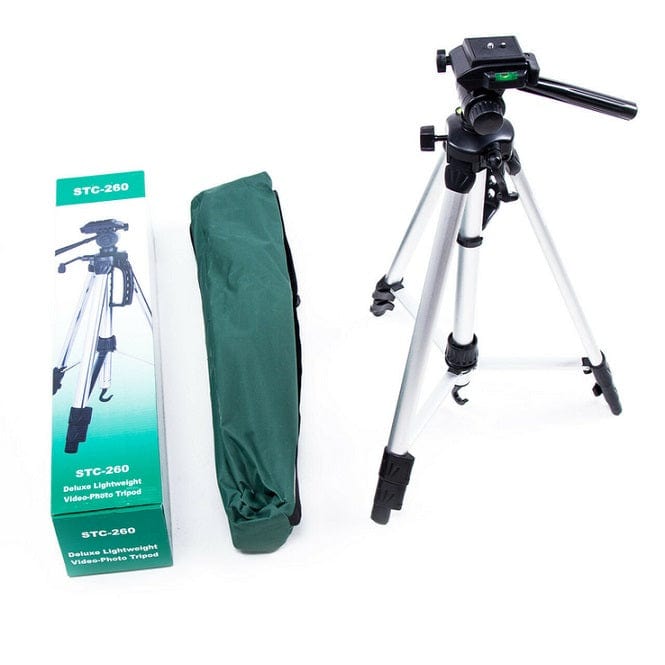 Local Kiwi Deals Electronics STC-260 DELUXE LIGHTWEIGHT VIDEO-PHOTO TRIPOD