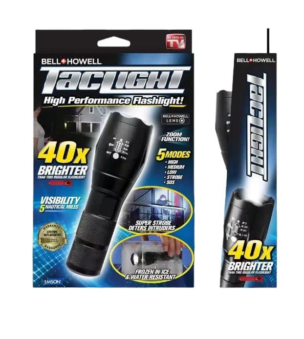 Local Kiwi Deals Electronics Tac Light 40x Brighter High Performance Flashlight