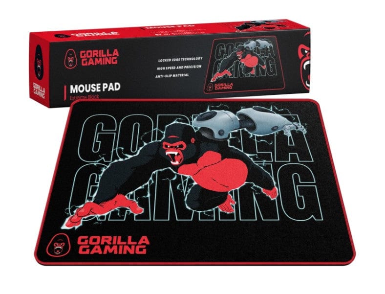 Local Kiwi Deals EXTREME BLACK Gorilla Gaming Mouse Pad ASSORTED