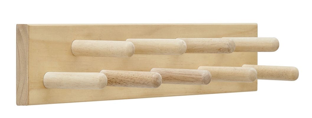 Local Kiwi Deals Fraser Country: Pine 9 Hook Rack - 550 x 100mm