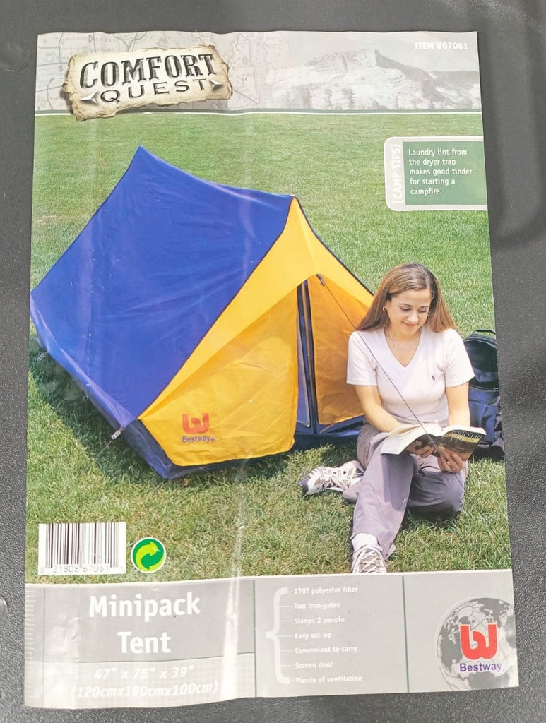 Local Kiwi Deals Furniture and Woodenware Bestway Comfort Quest Minipack Tent (67061)