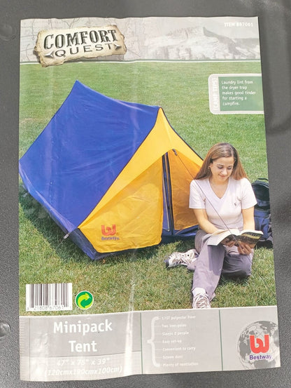 Local Kiwi Deals Furniture and Woodenware Bestway Comfort Quest Minipack Tent (67061)