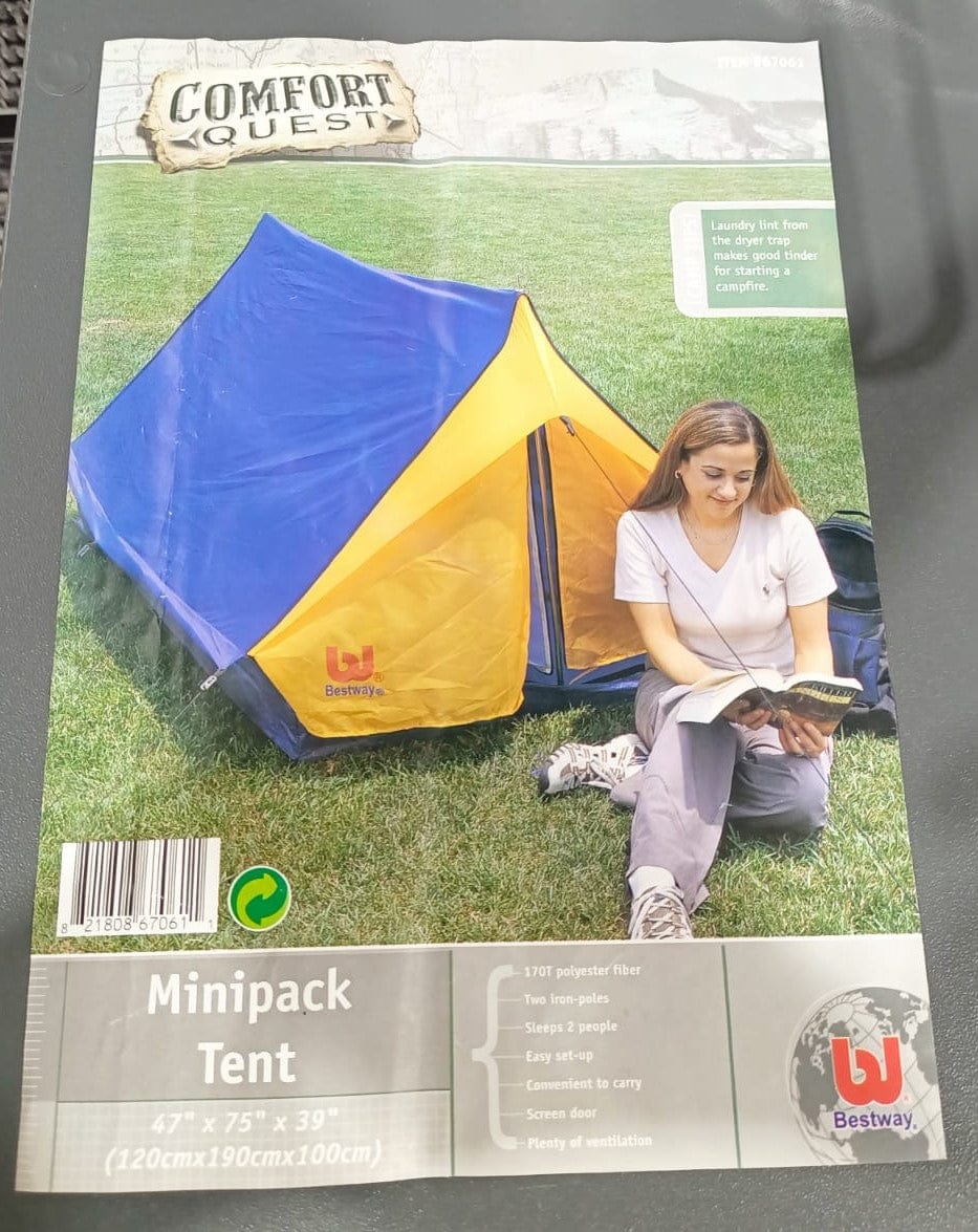 Local Kiwi Deals Furniture and Woodenware Bestway Comfort Quest Minipack Tent (67061)