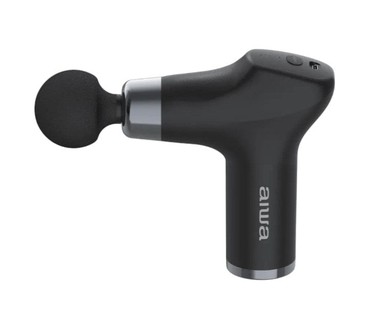 Local Kiwi Deals GH1763 Aiwa Hand Held Portable Massage Gun - Black