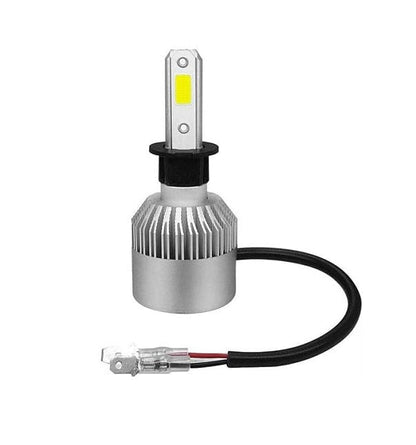 Local Kiwi Deals H3 - S2 DC 9-32V LED Headlight Bulbs Ventilated 6500k 2Pcs