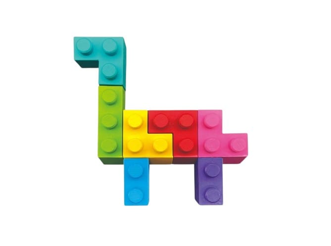Local Kiwi Deals Haku Yoka: Block Crayons - Brachiosaurus