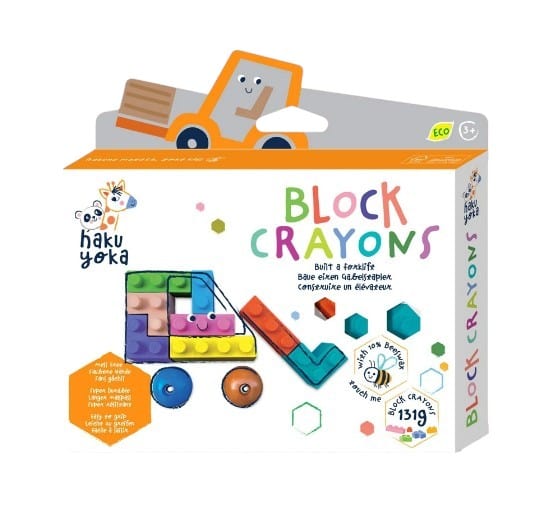 Local Kiwi Deals Haku Yoka: Block Crayons - Forklift