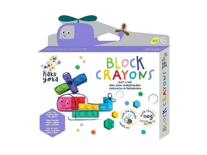 Local Kiwi Deals Haku Yoka: Block Crayons - Heli