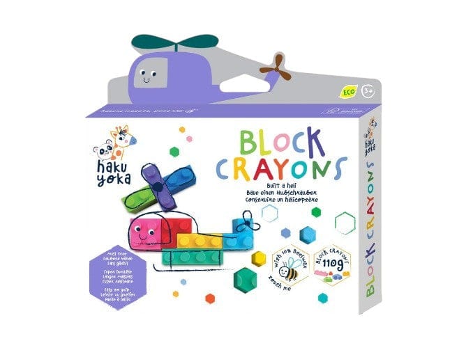 Local Kiwi Deals Haku Yoka: Block Crayons - Heli