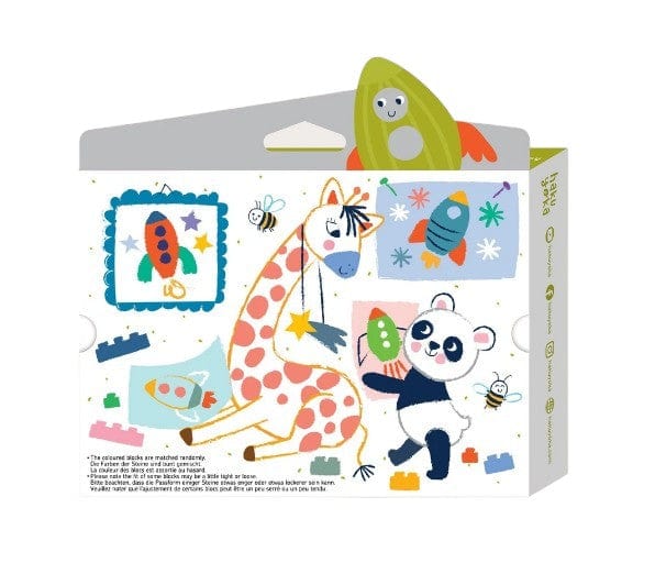 Local Kiwi Deals Haku Yoka: Block Crayons - Rocket
