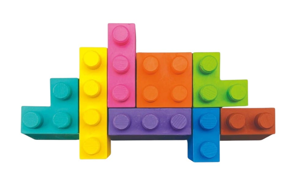 Local Kiwi Deals Haku Yoka: Block Crayons - Triceratops