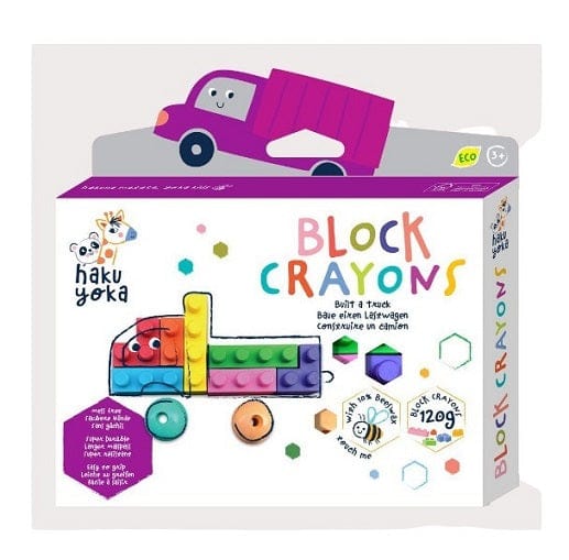 Local Kiwi Deals Haku Yoka - Block Crayons-Trucks