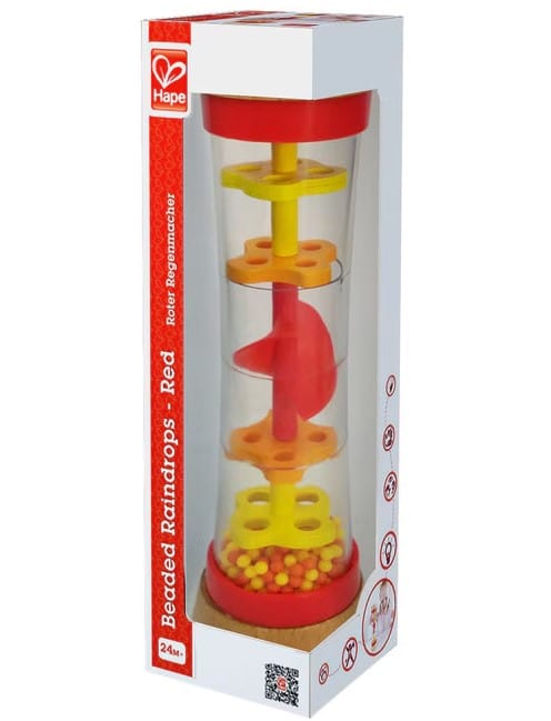 Local Kiwi Deals Hape: Beaded Raindrops - Red
