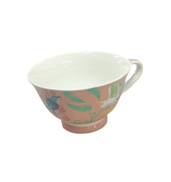 Local Kiwi Deals Hensen & Berry New Zealand Native Birds Bone China Cup In Gift Box 230ml