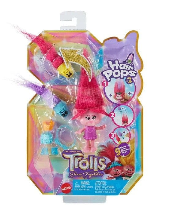 Local Kiwi Deals HNF10-PINK Trolls Hair Pops Assorted