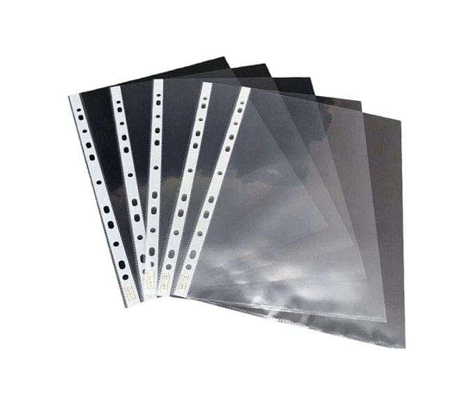 Local Kiwi Deals Homeware A4 CLEAR SHEET PROTECTORS 20PCS