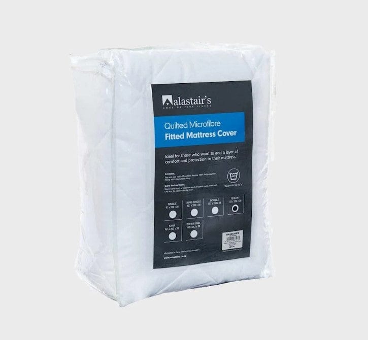 Local Kiwi Deals Homeware Alastair's Fitted Microfibre Mattress Cover