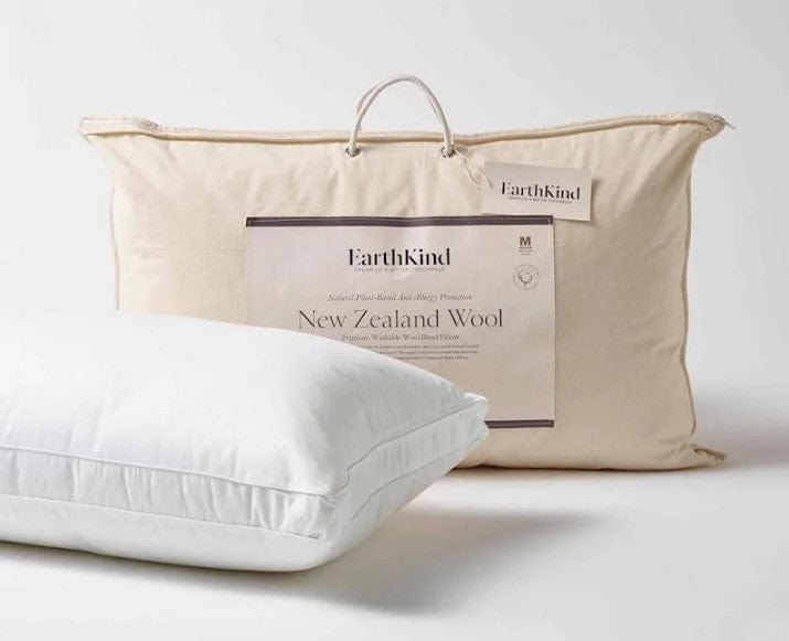 Local Kiwi Deals Homeware Earthkind 50/50 Wool Blend Pillow Medium