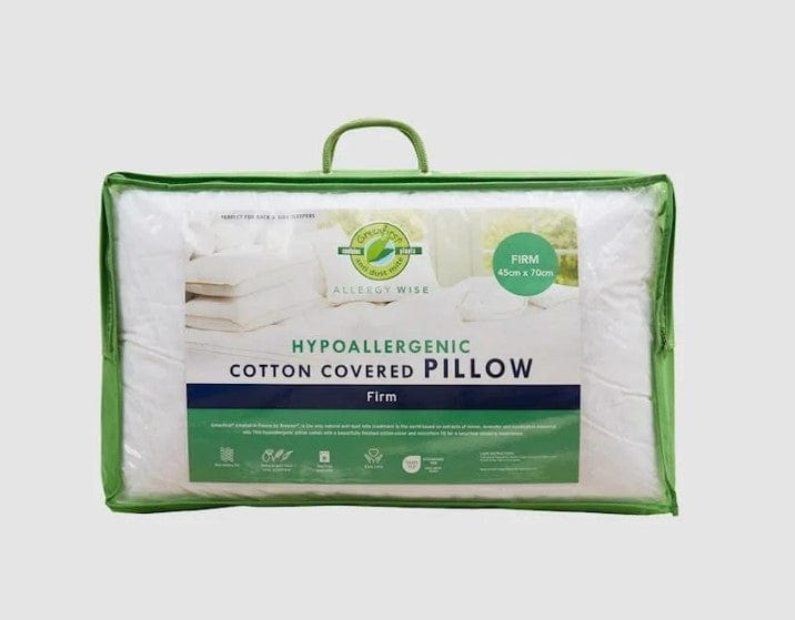 Local Kiwi Deals Homeware Greenfirst Allergy Wise Firm Pillow