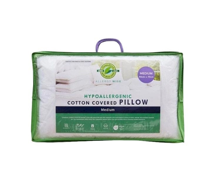 Local Kiwi Deals Homeware Greenfirst Allergy Wise Medium Pillow