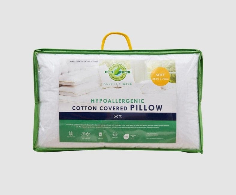 Local Kiwi Deals Homeware Greenfirst Allergy Wise Soft Pillow