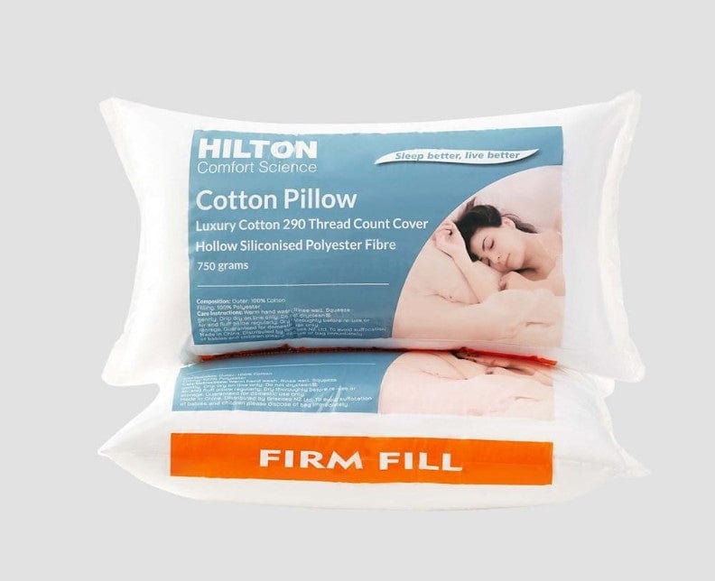 Local Kiwi Deals Homeware Hilton Comfort Science Cotton Firm Pillow