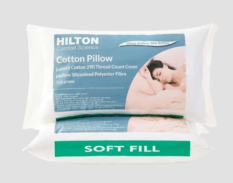 Local Kiwi Deals Homeware Hilton Comfort Science Cotton Soft Pillow