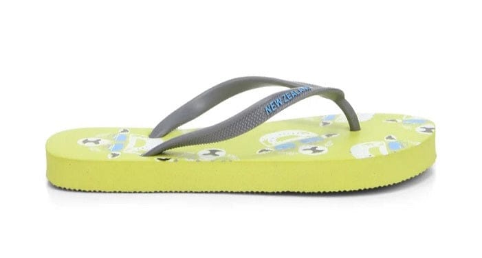 Local Kiwi Deals Homeware Men's Cool Sheep Jandals (GREEN)