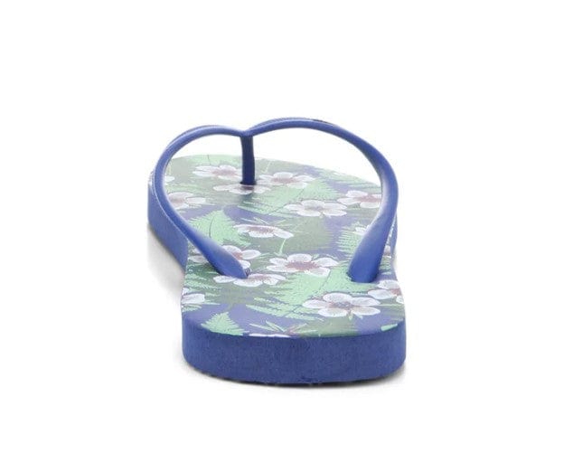 Local Kiwi Deals Homeware Men's Floral Jandals (BLUE)