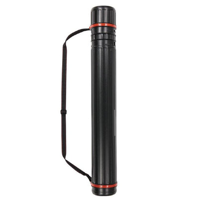 Local Kiwi Deals Homeware Plastic Storage Tube Black 8cm