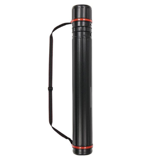 Local Kiwi Deals Homeware Plastic Storage Tube Black 8cm