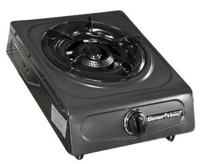 Local Kiwi Deals Kitchen Appliances HT-G-1028 Auto Ignition Table Top Single Burner LPG Gas Stove Powder Coated Panel
