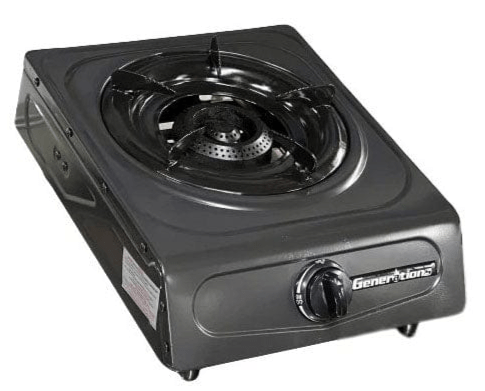 Local Kiwi Deals Kitchen Appliances HT-G-1028 Auto Ignition Table Top Single Burner LPG Gas Stove Powder Coated Panel