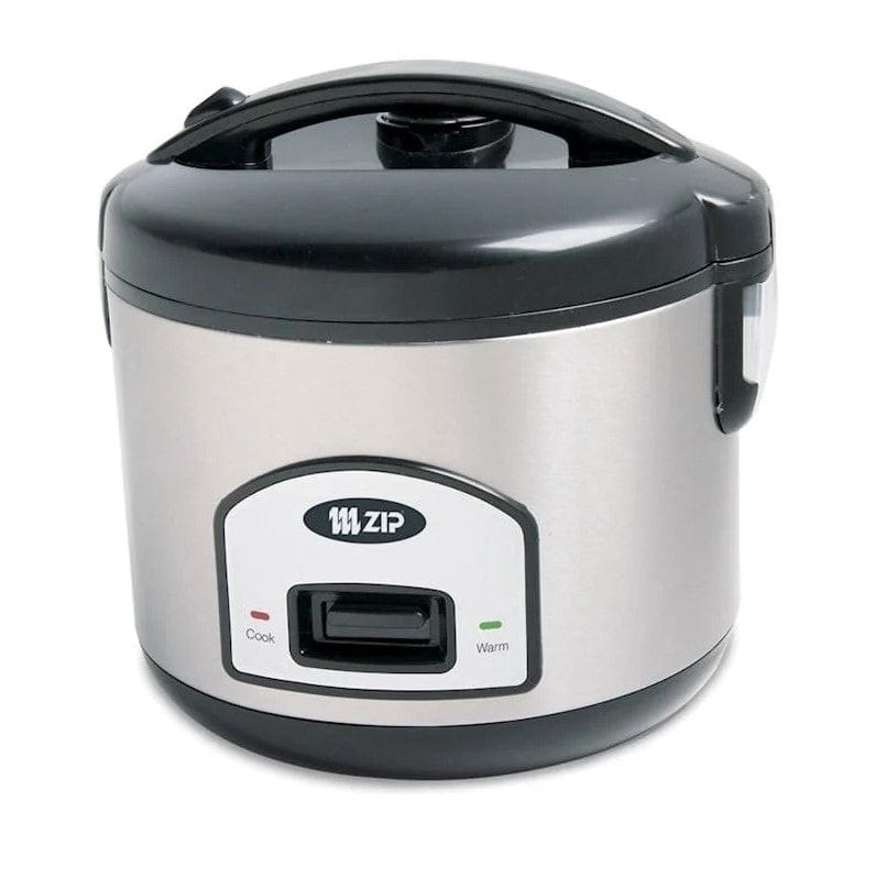 Local Kiwi Deals Kitchen Appliances Zip 7 Cup Stainless Steel Rice Cooker with sealed lid