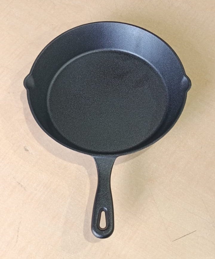 Local Kiwi Deals Kitchen & Dining 25cm Cast Iron Frying Pan