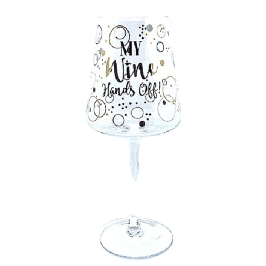 Local Kiwi Deals Kitchen My Wine Hands Off Wine Glass for Different Ages and Messages Gift Pack