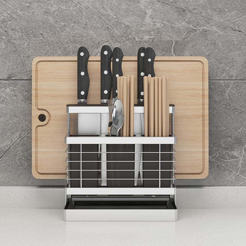 Local Kiwi Deals KITCHEN ORGANISERS 3-in-1 Stainless Steel Kitchen Sink Stand Storage Rack